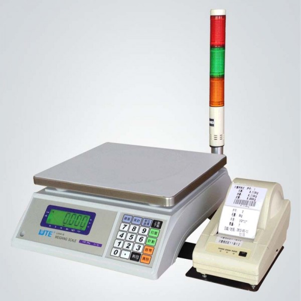 電子計重秤 UWA-N+三色燈+打印機